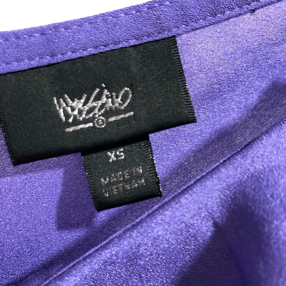 ⭐️HP⭐️ Mossimo Womens Purple & Navy Knee-Length Dress - Picture 6 of 6